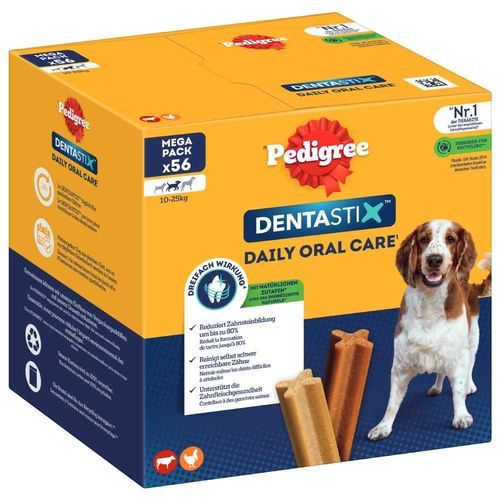 Pedigree Dentastix Daily Oral Care - Medium (10-25 kg), 168 st (4320 g)