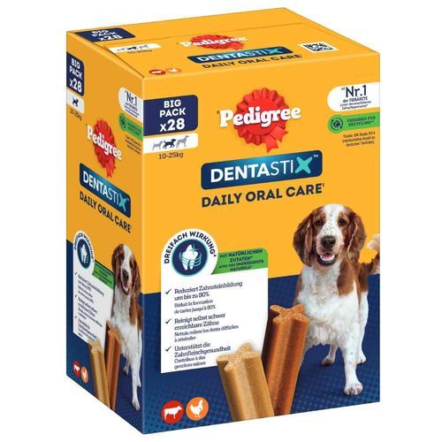 Pedigree Dentastix Daily Oral Care - Medium (10-25 kg), 28 st (720 g)