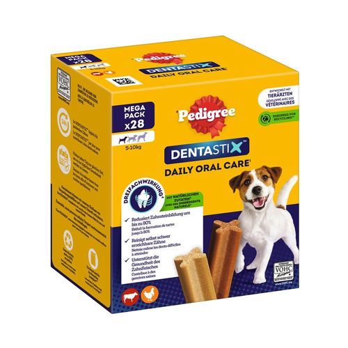 Pedigree Dentastix Daily Oral Care - Small (5-10 kg), 28 st (440 g)