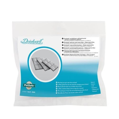 3-pack kolfilter till Drinkwell Vattenfontän