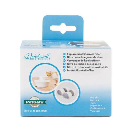 4-pack kolfilter till Drinkwell Pagoda & Avalon