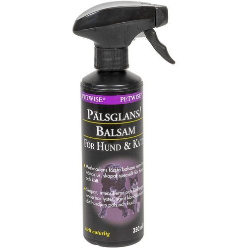 Petwise Pälsglans/Balsam Hund & Katt - 350ml