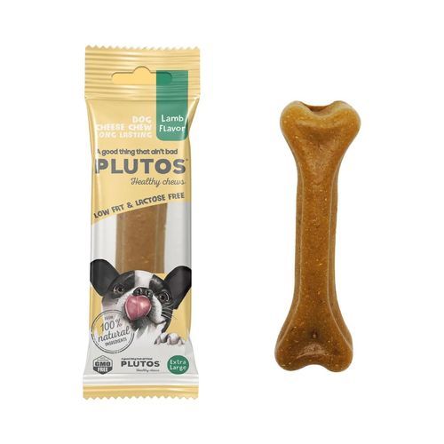 Plutos Hundtugg Ost & Lamm - Large