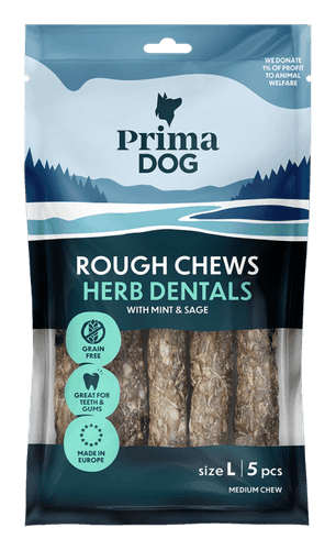 Rough Chews Dental Mint & Sage Tuggpinnar - L