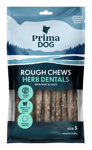 Rough Chews Dental Mint & Sage Tuggpinnar - S