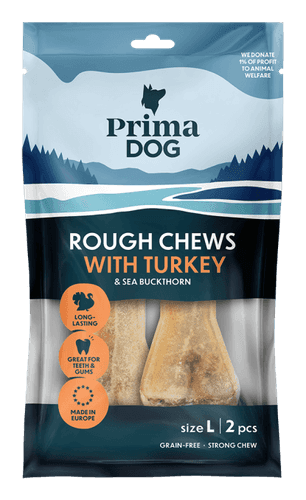 Rough Chews Turkey & Sea Bucktorn Tuggpinnar - 13,5 cm x 2 st