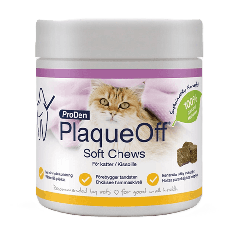 Soft Chews - Katt 120 bitar - Hund - Hundgodis - Dentaltugg & Tandtugg - ProDen Plaque Off - ZOO.se