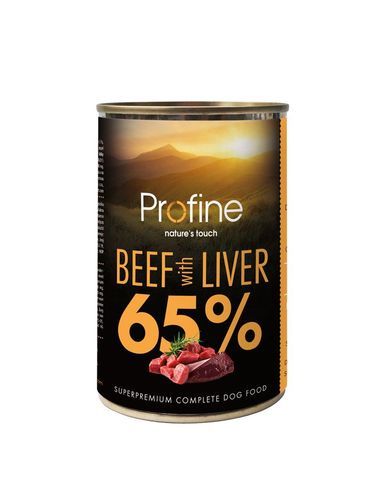 Beef & Liver Våtfoder till Hund - 6 x 400 g