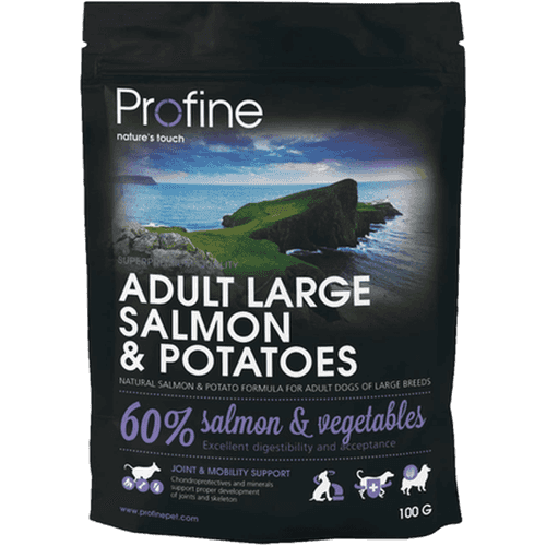 Dog Dry Food Adult Large Salmon & Potatoes 3 kg