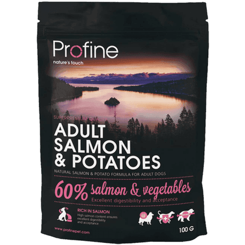 Dog Dry Food Adult Salmon & Potatoes 3 kg