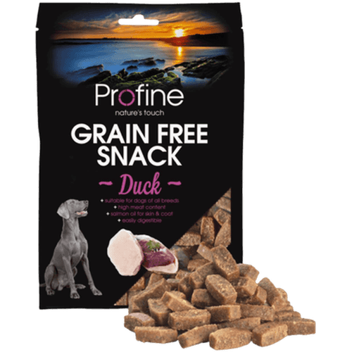Dog Grain Free Semi Moist Snack Duck 200g