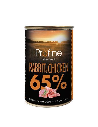 Rabbit & Chicken Våtfoder till Hund - 6 x 400 g