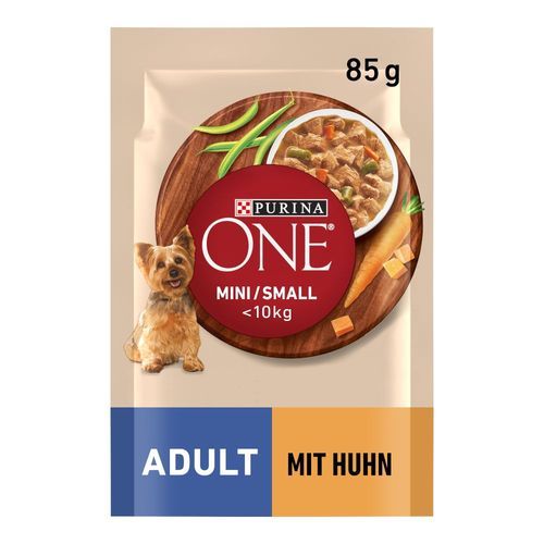 PURINA ONE Mini Adult med kyckling - 26 x 85 g