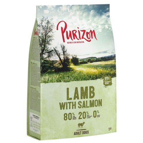 2 x 1 kg Purizon till sparpris! - Adult Lamb & Salmon