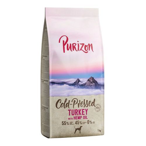Purizon Cold Pressed Turkey with Hemp Oil - 1 kg