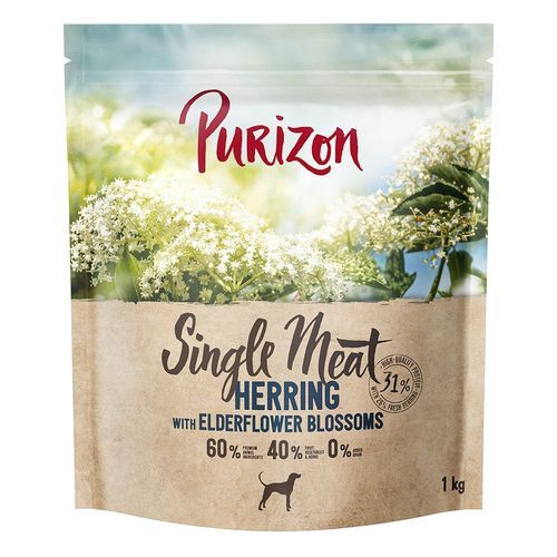 Purizon Single Meat Herring with Elder Blossoms - 1 kg