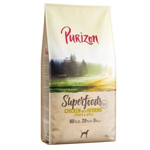 Purizon Superfoods Chicken with med Herring, Potatoes & Apples - 1 kg