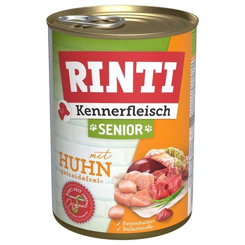 Ekonomipack: RINTI 24 x 400 g - Senior Kyckling