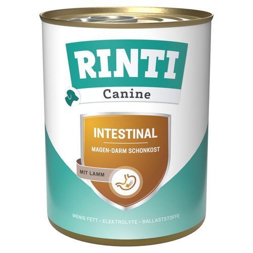 Ekonomipack: RINTI Canine 24 x 800 g - Intestinal Lamb