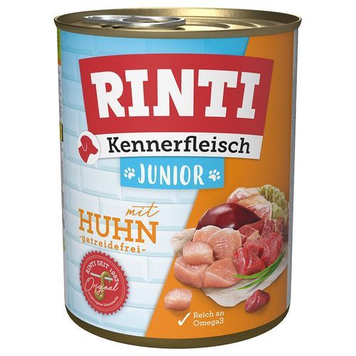 RINTI Junior 6 x 400 / 800 g 6 x 800 g Kyckling