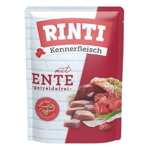 RINTI Kennerfleisch Pouches 10 x 400 g - Anka