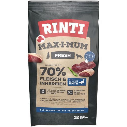 RINTI Max-i-Mum Fresh med anka - 12 kg