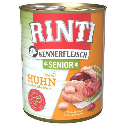 RINTI Senior 12 x 400 / 800 g 12 x 800 g Kyckling