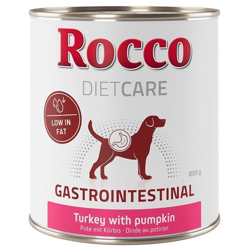 Rocco Diet Care Gastro Intestinal Kalkon och pumpa 800 g - Ekonomipack: 12 x 800 g