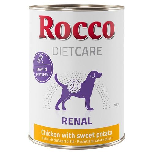 Rocco Diet Care Renal Kyckling och sötpotatis 400 g - Ekonomipack: 24 x 400 g
