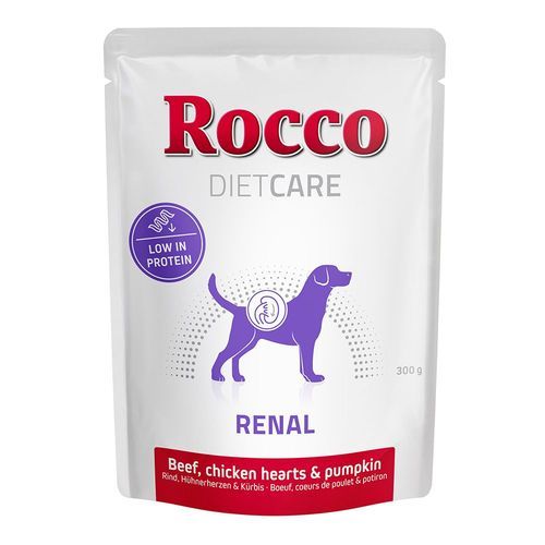 Rocco Diet Care Renal Nötkött och kyckling med pumpa portionspåse 300 g - 6 x 300 g