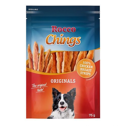 75 g Rocco Chings Originals till prova-på-pris! - Kycklingbröst i strimlor