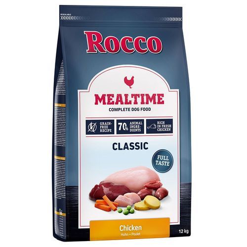 Ekonomipack: 2 x 12 kg Rocco Mealtime - Kyckling