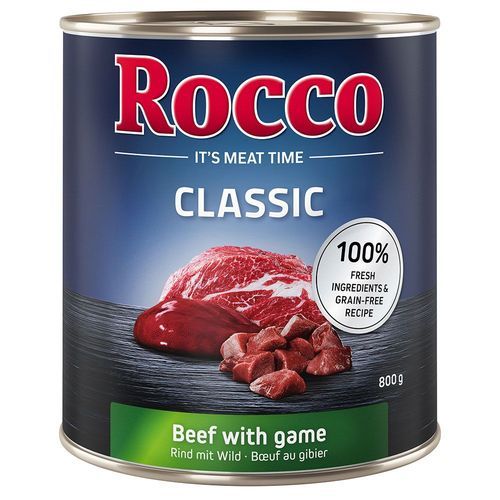 Rocco Classic 6 x 800 g - Nötkött & vilt