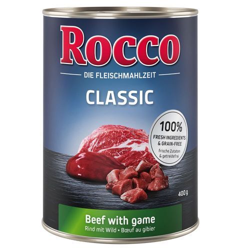 Rocco Enpack 1 x 400 g - Classic Nötkött med vilt