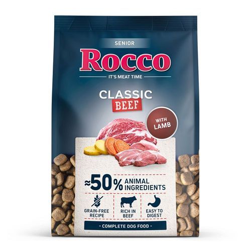 Rocco Senior Classic nötkött med lamm - 1 kg