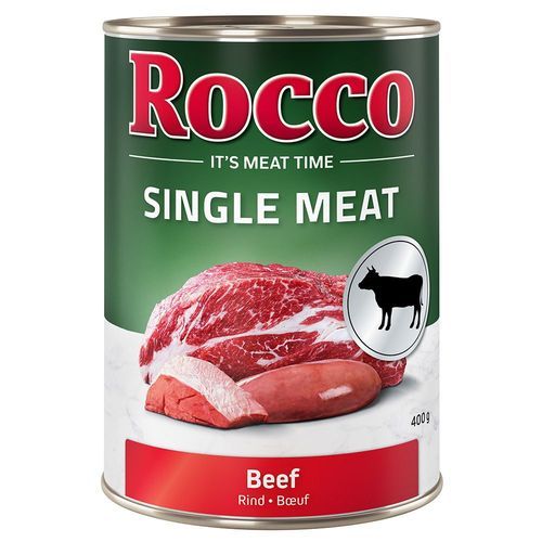 Rocco Single Meat 6 x 400 g - Nötkött