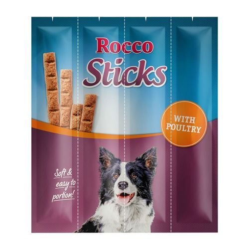 Rocco Sticks - Fjäderfä 12 st (120 g)