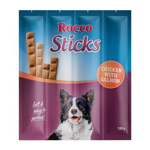 Rocco Sticks - Kyckling & Lax 12 st (120 g)