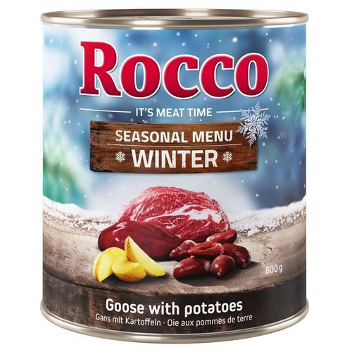 Rocco Winter Menu: specialutgåva under en begränsad tid - 6 x 800 g: Nötkött med gås & potatis