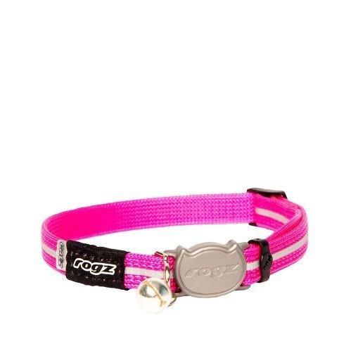 Rogz AlleyCat Halsband - Rosa / 20-31 cm / 11 mm