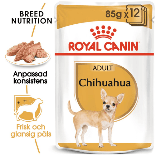 Chihuahua Adult Våtfoder för hund 85 g x 12 st - Hund - Hundmat & hundfoder - Våtmat & Våtfoder för hund - Royal Canin - ZOO.se