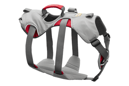 Ruffwear Doubleback Full Body Hundsele - Cloudburst Gray (L/XL)