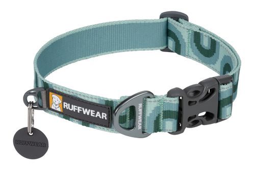 Ruffwear Reflekterande Hundhalsband - Crag™- Grassy Oxbow (S)