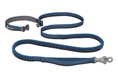 Ruffwear Roamer Bungee Justerbart Koppel- Orion Blue (1,7 - 2,1 m)
