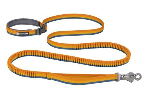 Ruffwear Roamer Bungee Justerbart Koppel- Yellow Snow (2,2 - 3,4 m)
