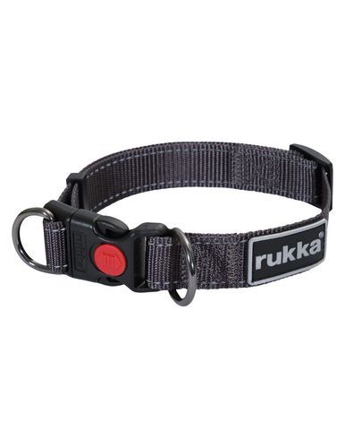 Bliss Collar Hundhalsband - Mörkgrå / L