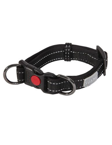 Solid Collar Hundhalsband - Svart / XS