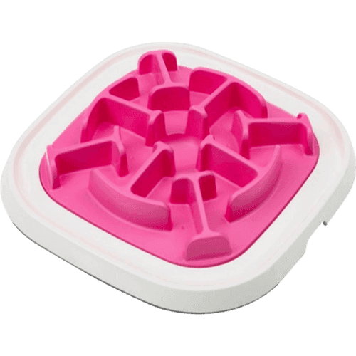 Matskål Slow Feed, 37x37x8cm, Mix