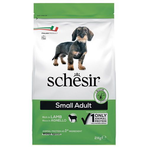 Schesir Dog Small Adult med lamm - 2 kg