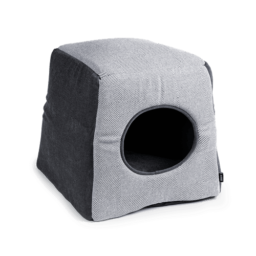 Bädd 2in1 Hedvig, 40x40x39cm, Grå - Hund - Hundbäddar & Dynor - Hundbäddar & hundsängar - Selected by ZOO - ZOO.se
